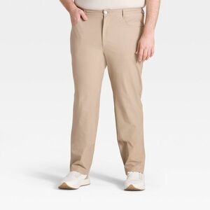 All In Motion - Men's Big Heavy Twill Pants - All In Motion Tan 42 Tan